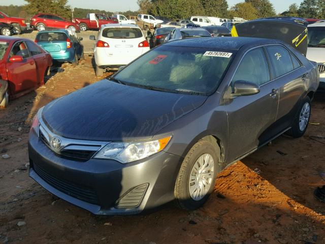 4T1BF1FK8CU631108 - 2012 TOYOTA CAMRY BASE CHARCOAL photo 2