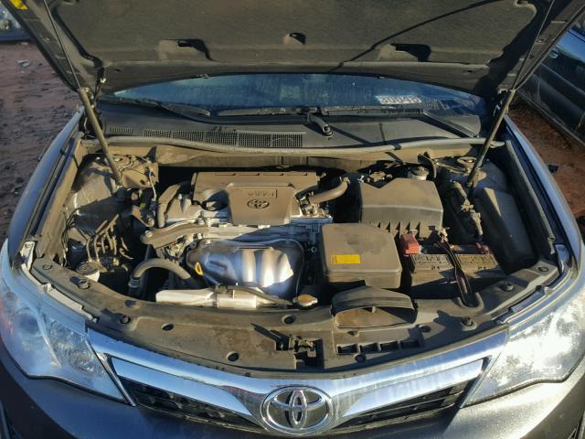 4T1BF1FK8CU631108 - 2012 TOYOTA CAMRY BASE CHARCOAL photo 7