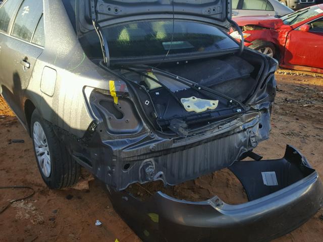 4T1BF1FK8CU631108 - 2012 TOYOTA CAMRY BASE CHARCOAL photo 9