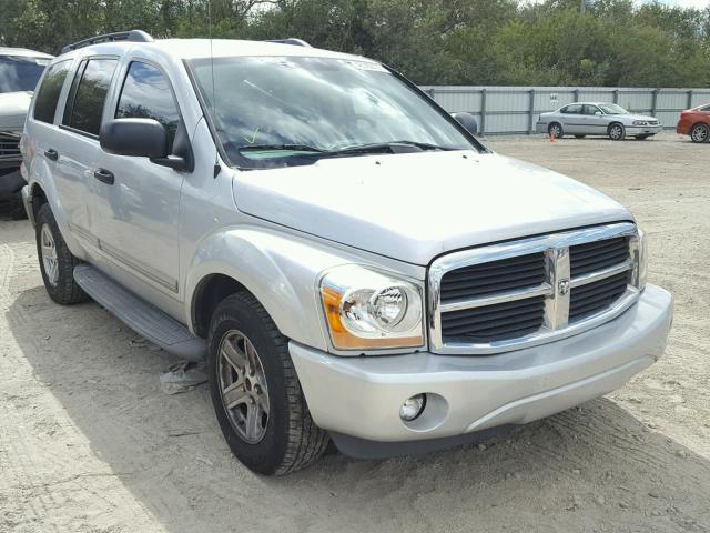 1D4HD58N74F224943 - 2004 DODGE DURANGO LI SILVER photo 1