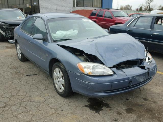 1FAFP56S4YG278646 - 2000 FORD TAURUS SEL BLUE photo 1