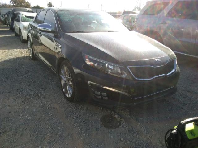 5XXGR4A68EG279055 - 2014 KIA OPTIMA SX BLACK photo 1