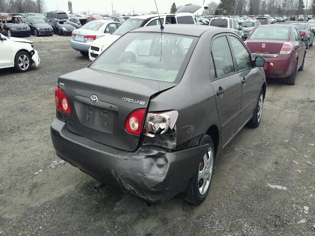 2T1BR32E36C565964 - 2006 TOYOTA COROLLA CE GRAY photo 4