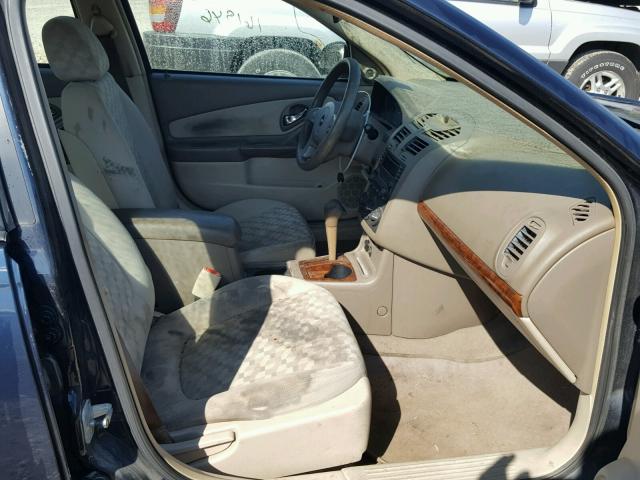 1G1ZT52884F114631 - 2004 CHEVROLET MALIBU LS BLUE photo 5