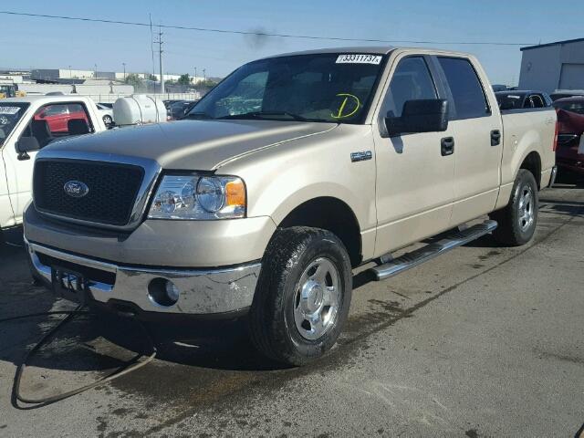 1FTPW14VX7KC62339 - 2007 FORD F150 SUPER TAN photo 2