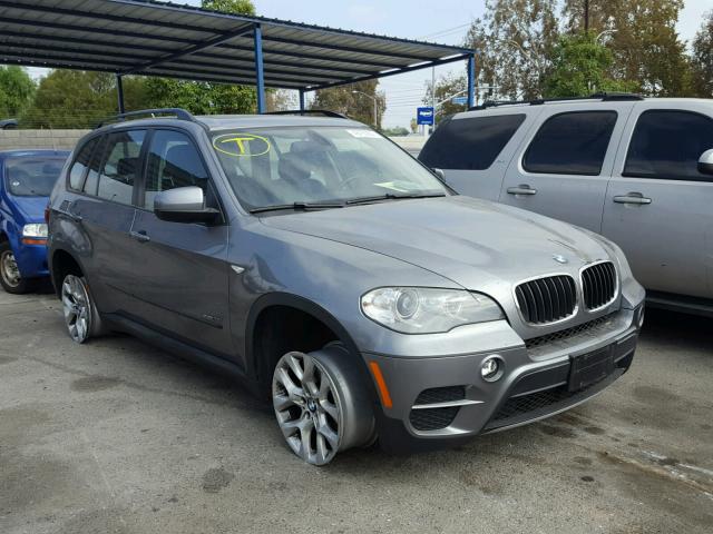 5UXZV4C5XD0E05927 - 2013 BMW X5 XDRIVE3 GRAY photo 1