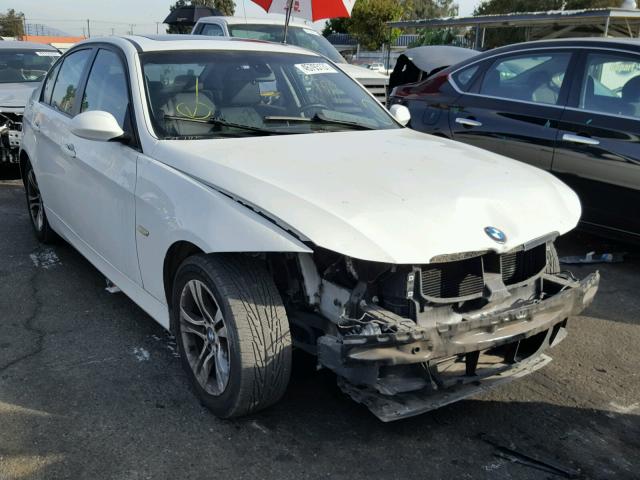 WBAVA37538NL52443 - 2008 BMW 328 I WHITE photo 1