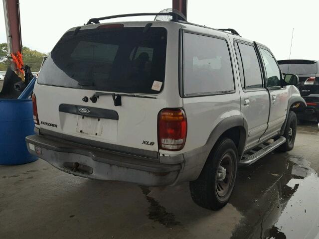 1FMZU72E51ZA20931 - 2001 FORD EXPLORER X WHITE photo 4