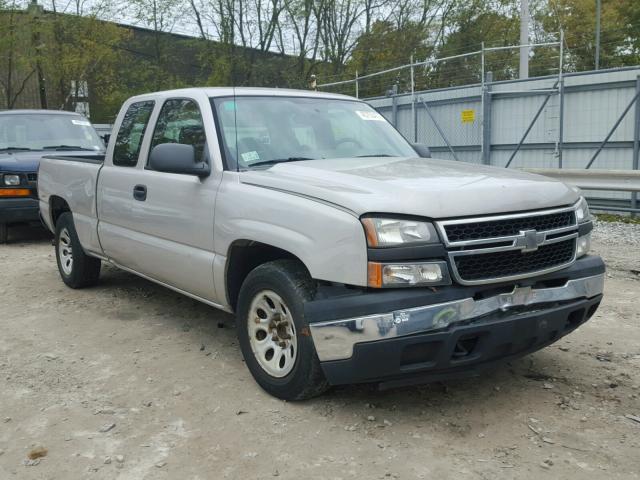 1GCEC19X16Z254095 - 2006 CHEVROLET SILVERADO SILVER photo 1