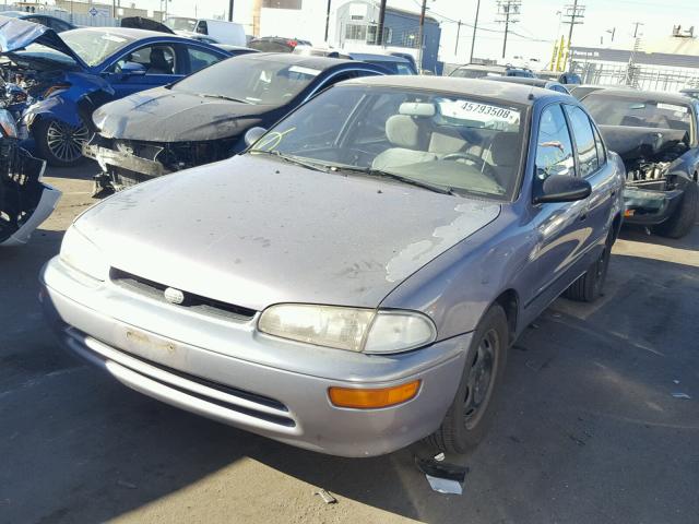 1Y1SK5267VZ438997 - 1997 GEO PRIZM BASE PURPLE photo 2