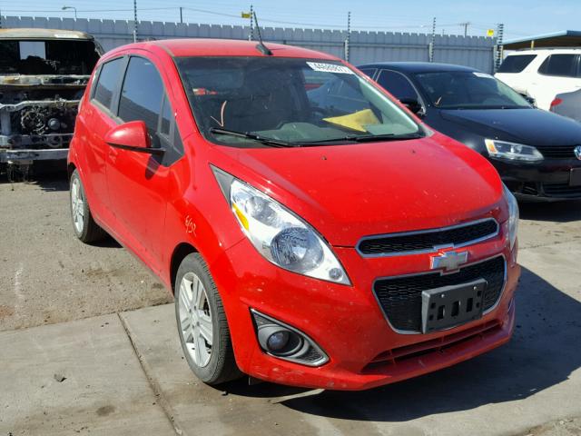 KL8CB6S90EC476849 - 2014 CHEVROLET SPARK LS RED photo 1