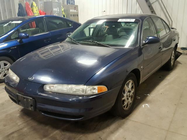 1G3WX52H32F221064 - 2002 OLDSMOBILE INTRIGUE BLUE photo 2