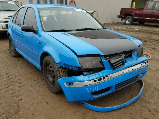 3VWSK69M31M210664 - 2001 VOLKSWAGEN JETTA GLS BLUE photo 1