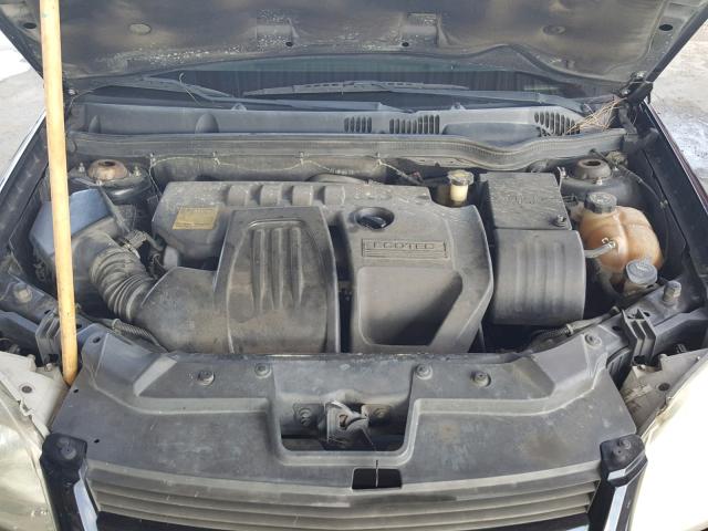 1G1AM15B367785888 - 2006 CHEVROLET COBALT SS BLACK photo 7