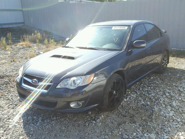 4S3BL676384201022 - 2008 SUBARU LEGACY GT GRAY photo 2