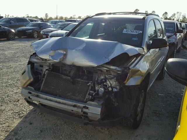 2CNDL13F556194923 - 2005 CHEVROLET EQUINOX LS SILVER photo 2