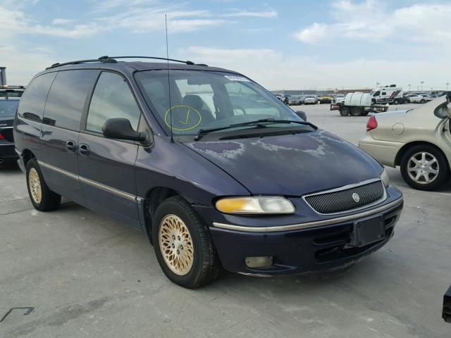 1C4GP64L7VB344390 - 1997 CHRYSLER TOWN & COU PURPLE photo 1