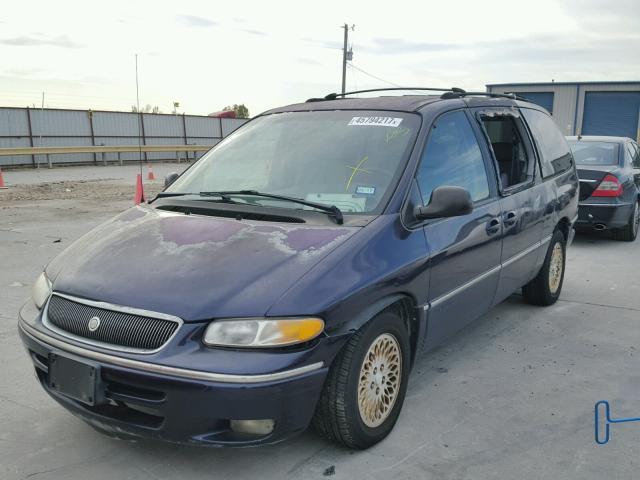 1C4GP64L7VB344390 - 1997 CHRYSLER TOWN & COU PURPLE photo 2