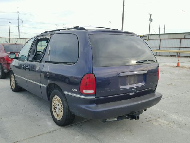 1C4GP64L7VB344390 - 1997 CHRYSLER TOWN & COU PURPLE photo 3