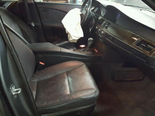 WBANF33557CS39840 - 2007 BMW 525 XI CHARCOAL photo 5