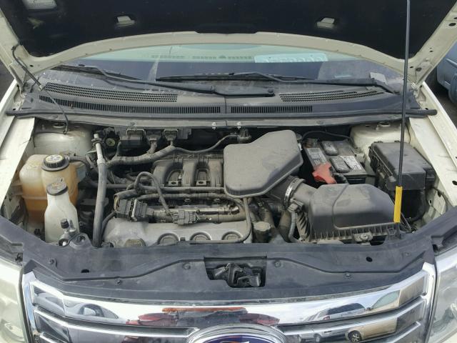 2FMDK49C37BB13980 - 2007 FORD EDGE SEL P CREAM photo 7