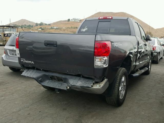 5TFRM5F12CX047759 - 2012 TOYOTA TUNDRA DOU GRAY photo 4