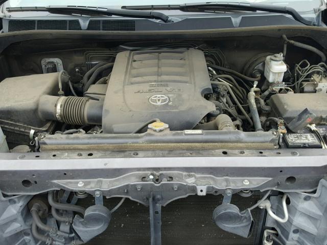 5TFRM5F12CX047759 - 2012 TOYOTA TUNDRA DOU GRAY photo 7