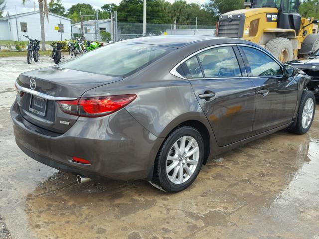 JM1GJ1U55G1409509 - 2016 MAZDA 6 SPORT GRAY photo 4