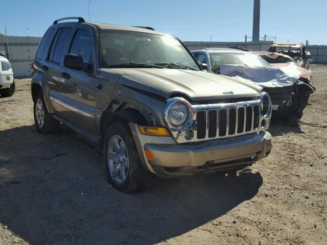 1J8GL58K56W263933 - 2006 JEEP LIBERTY LI GOLD photo 1