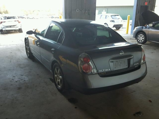 1N4AL11D66N335610 - 2006 NISSAN ALTIMA S GRAY photo 3