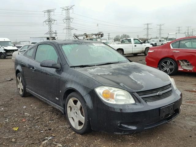 1G1AM15B167611740 - 2006 CHEVROLET COBALT SS BLACK photo 1