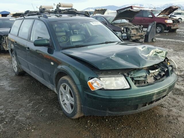 WVWVD23B5YE182991 - 2000 VOLKSWAGEN PASSAT GLX GREEN photo 1