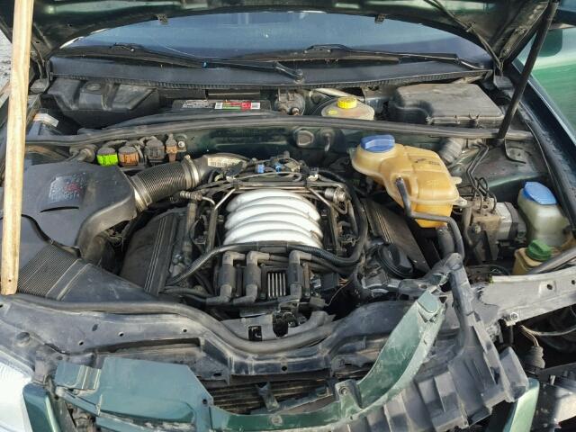 WVWVD23B5YE182991 - 2000 VOLKSWAGEN PASSAT GLX GREEN photo 7