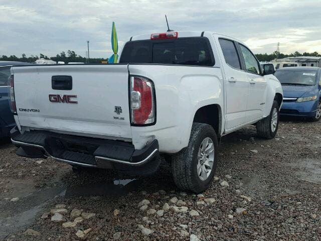 1GTG5CE32G1335477 - 2016 GMC CANYON SLE WHITE photo 4