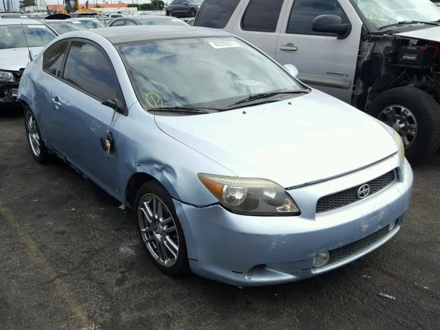 JTKDE177760098750 - 2006 TOYOTA SCION TC BLUE photo 1