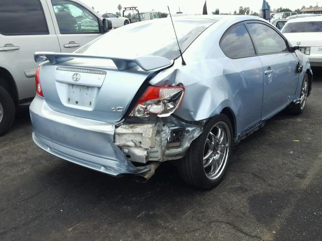 JTKDE177760098750 - 2006 TOYOTA SCION TC 蓝色 照片 4