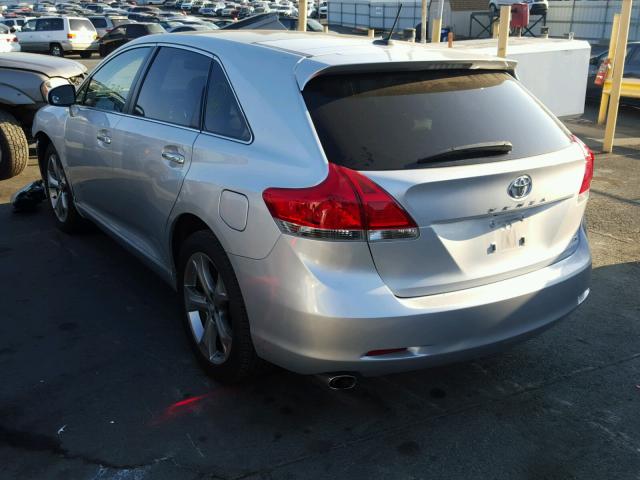 4T3BK3BB9BU064152 - 2011 TOYOTA VENZA BASE SILVER photo 3