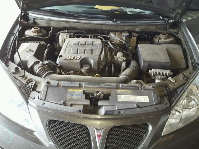 1G2ZG548354131427 - 2005 PONTIAC G6 GRAY photo 7