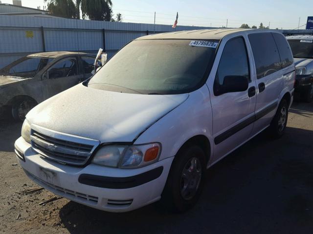 1GNDU03E73D135977 - 2003 CHEVROLET VENTURE WHITE photo 2