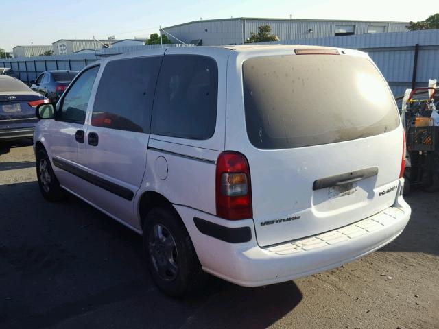 1GNDU03E73D135977 - 2003 CHEVROLET VENTURE WHITE photo 3