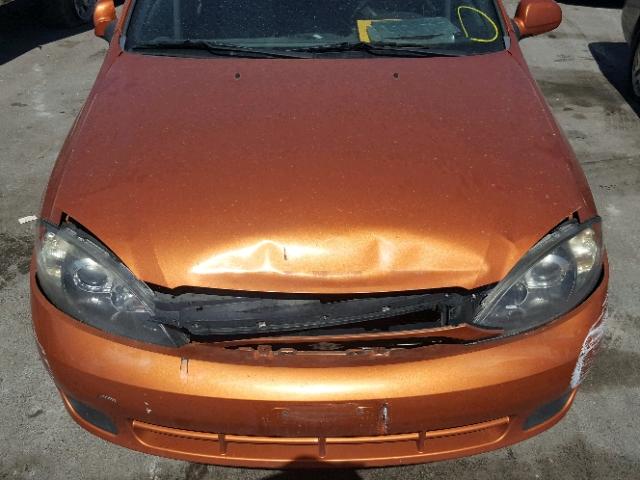 KL5JD66Z58K745561 - 2008 SUZUKI RENO BASE ORANGE photo 7