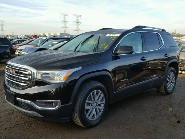 1GKKNLLA7HZ214480 - 2017 GMC ACADIA SLE BLACK photo 2