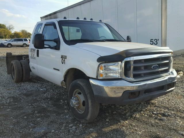 1FDWX37F9YEB12954 - 2000 FORD F350 WHITE photo 1