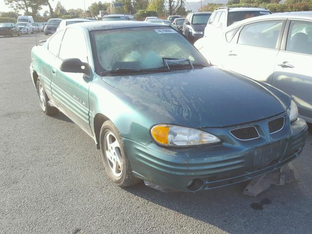 1G2NE12T7XM747879 - 1999 PONTIAC GRAND AM S GREEN photo 1