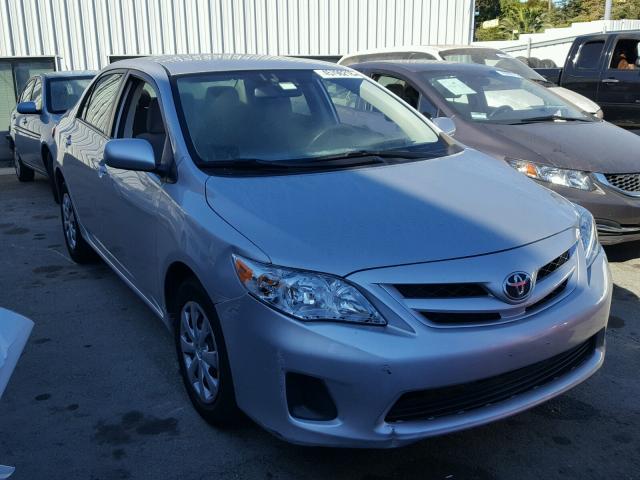 JTDBU4EE1BJ107841 - 2011 TOYOTA COROLLA BA SILVER photo 1