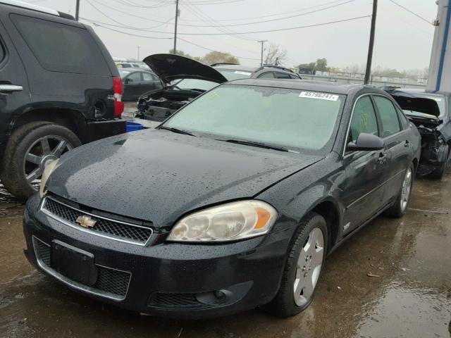 2G1WD58C269145011 - 2006 CHEVROLET IMPALA SUP შავი ფოტო 2