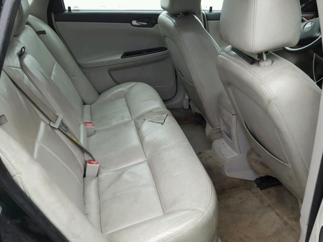 2G1WD58C269145011 - 2006 CHEVROLET IMPALA SUP შავი ფოტო 6