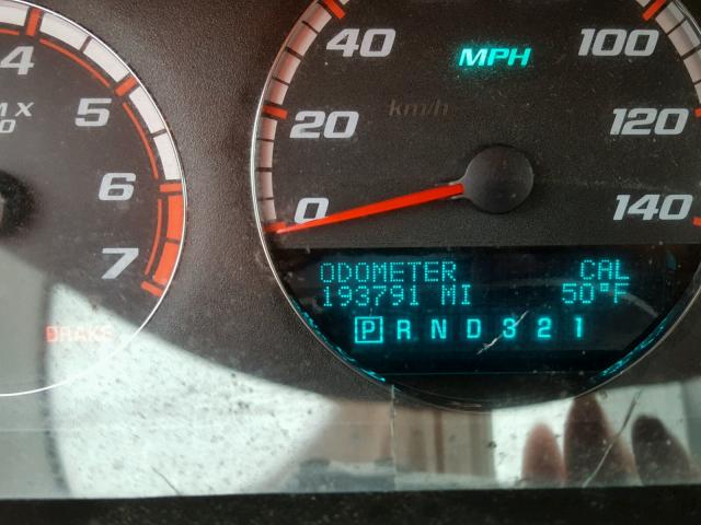 2G1WD58C269145011 - 2006 CHEVROLET IMPALA SUP შავი ფოტო 8