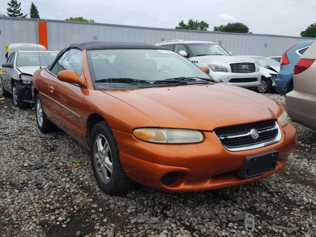 3C3EL45X4WT300103 - 1998 CHRYSLER SEBRING JX ORANGE photo 1