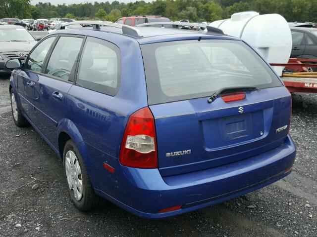 KL5JD86Z78K799116 - 2008 SUZUKI FORENZA BA BLUE photo 3